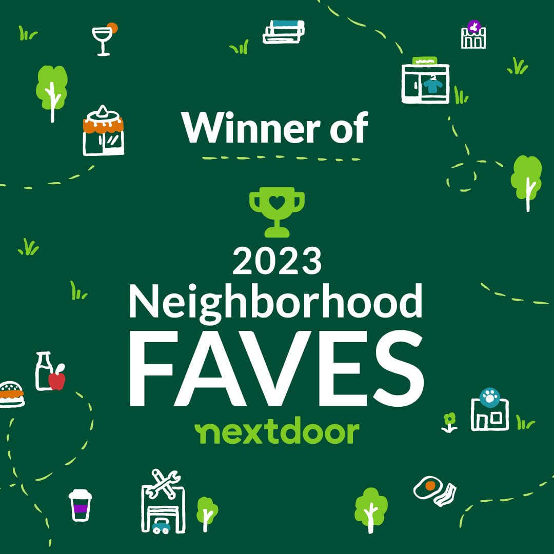 Winner of 2023 Neighborhood Faves on Nextdoor